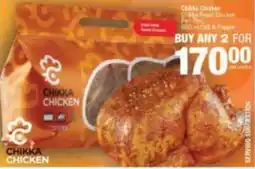 Spar Chikka chicken peri peri bbq or salt & pepper offer