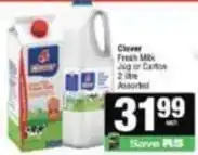 Spar Fresh milk jug or cartons offer