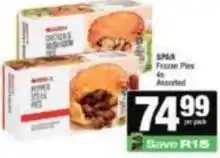 Spar Spar - frozen pies offer