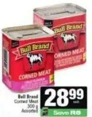 Spar Bull brand - corned meat offer
