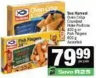 Spar Sea harvest - oven crisp hake portions fish fingers offer
