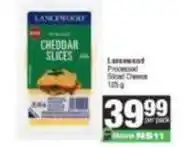 Spar Lancewood - cheddar slices offer