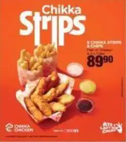 Spar Chikka strips & chips offer