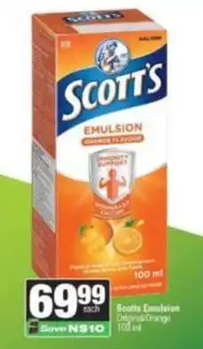 Spar Scott - emulsion orange flavor offer