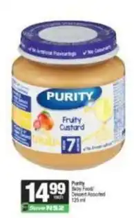 Spar Purity - fruity custard offer