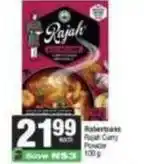 Spar Rajah - curry powder offer
