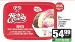 Spar Ola - rich'n creamy ice cream offer