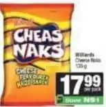 Spar Willards - cheese flavoured maize snacks offer