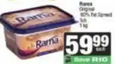 Spar Rama - original 60% fat spread tub offer