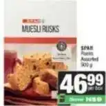 Spar Spar - muesli rusks offer