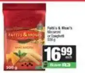 Spar Macaroni or spaghetti offer