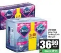 Spar Libresse - value pack sanitary pads offer