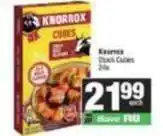 Spar Knorrox - stock cubes offer