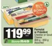 SuperSpar Parmalat - cheddar or gouda cheese offer