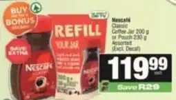 SuperSpar Nescafé - classic coffee jar offer