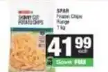 Spar Spar - skinny cut potato chips offer