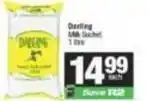 Spar Darling - milk sachet offer