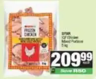 Spar Spar - iqf chicken mixed portions offer