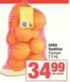 SuperSpar Spar - oranges offer
