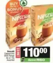 SuperSpar Nescafé - cappuccino sticks offer