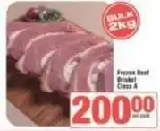 SuperSpar Frozen beef brisket class a offer