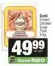 SuperSpar Goldi - frozen chicken soup pack offer