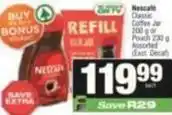 SuperSpar Classic coffee jar offer