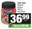 SuperSpar Yum yum - peanut butter offer