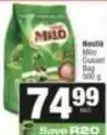 SuperSpar Nestlé - milo gusset bag offer