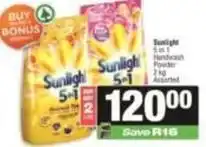 SuperSpar Sunlight - 5 in 1 handwash powder offer