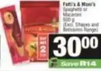 SuperSpar Spaghetti or macaroni offer