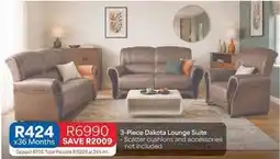 OK Furniture Total - 3-piece dakota lounge suite offer