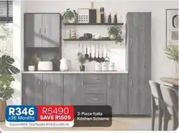 OK Furniture Total - 3-piece italia kitchen scheme offer