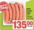 SuperSpar Spar - country values chili russian foot long offer