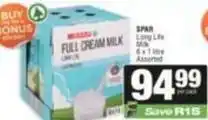 SuperSpar Spar - full cream milk offer