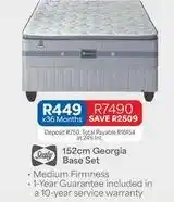 OK Furniture Sealy - 152cm georgia base set offer