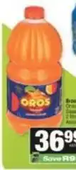SuperSpar Oros - orange squash offer
