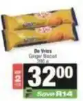 SuperSpar Ginger biscuit offer