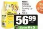 SuperSpar Nespry fort-grow growing up milk offer