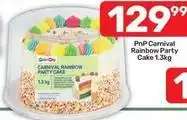 Pick n Pay Rainbow - carnival party cake offer