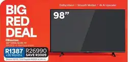 OK Furniture Hisense - 98 qled tv offer
