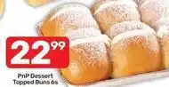 Pick n Pay Dessert topped buns offer