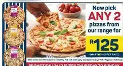 Pick n Pay Pizzas offer