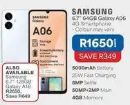 OK Furniture Samsung - galaxy a06 4g smartphone offer