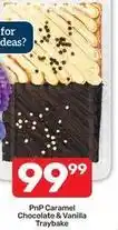 Pick n Pay Caramel chocolate & vanilla traybake offer