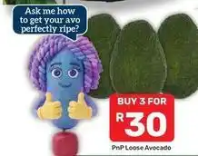 Pick n Pay Pnp loose avocado offer
