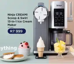 Hirsch's Ninja CREAMI Scoop & Swirl 13-in-1 Ice Cream Maker offer