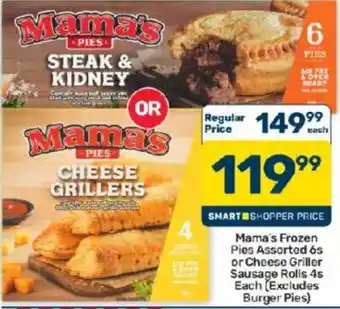 Mama's Frozen Pies Assorted