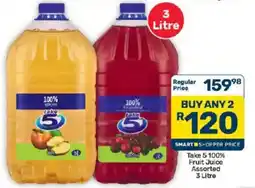 Pick n Pay Hypermarket Take 5 100% Fruit Juice Assorted offer
