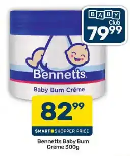 Pick n Pay Bennetts Baby Bum Crème offer